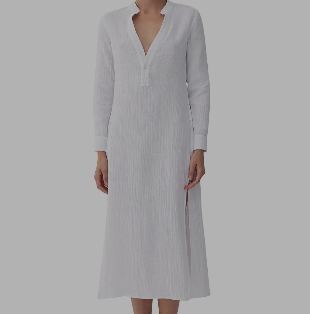 Elegant White Maxi Dress